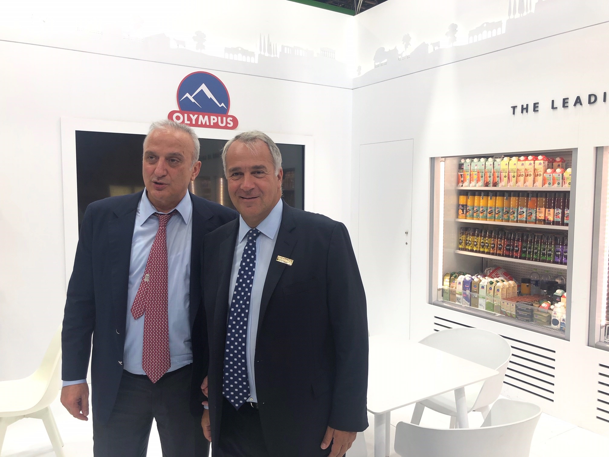 Στο περίπτερο της ΟΛΥΜΠΟΣ ο Βορίδης